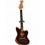 Used Fender Acoustasonic Jazzmaster All-Mahogany  Bourbon Burst Acoustic Electric Guitar Bourbon Burst