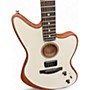 Used Fender Acoustasonic Jazzmaster Arctic White Acoustic Electric Guitar Arctic White