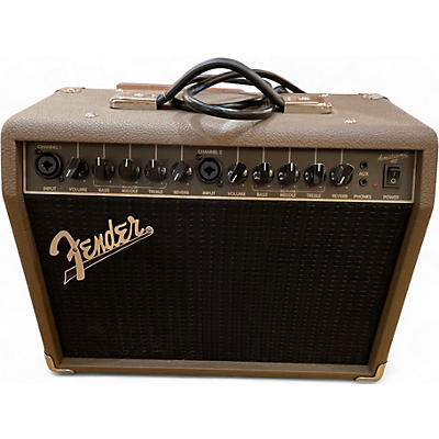 Used Fender Acoustasonic Jr 40W Acoustic Guitar Combo Amp