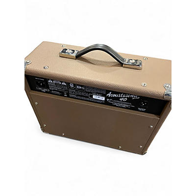 Used Fender Acoustasonic Jr 40W Acoustic Guitar Combo Amp