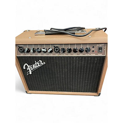 Used Fender Acoustasonic Jr 40W Acoustic Guitar Combo Amp