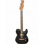 Used Fender Acoustasonic Player Stratocaster Black Acoustic Electric Guitar Black