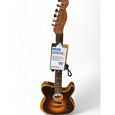 Fender Used Fender Acoustasonic Player Telecaster 2 Color Sunburst Acoustic Electric Guitar