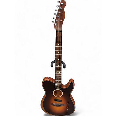 Fender Used Fender Acoustasonic Player Telecaster 3 Color Sunburst Acoustic Electric Guitar