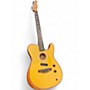 Used Fender Acoustasonic Player Telecaster Amber Acoustic Electric Guitar Amber