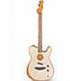 Used Fender Used Fender Acoustasonic Player Telecaster Arctic White Acoustic Electric Guitar Arctic White