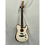 Used Fender Used Fender Acoustasonic Player Telecaster Atomic White Acoustic Electric Guitar Atomic White