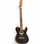 Used Fender Acoustasonic Player Telecaster BRUSHED BLACK Acoustic Electric Guitar BRUSHED BLACK