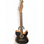 Used Fender Acoustasonic Player Telecaster BRUSHED BLACK Acoustic Electric Guitar BRUSHED BLACK