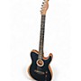 Used Fender Acoustasonic Player Telecaster Black Acoustic Electric Guitar Black