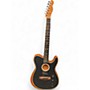 Used Fender Acoustasonic Player Telecaster Black Acoustic Electric Guitar Black