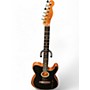 Used Fender Acoustasonic Player Telecaster Brushed Black Acoustic Electric Guitar Brushed Black