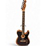 Used Fender Acoustasonic Player Telecaster Brushed Black Acoustic Electric Guitar Brushed Black