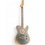 Used Fender Acoustasonic Player Telecaster Brushed Black Solid Body Electric Guitar Brushed Black