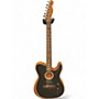 Used Fender Acoustasonic Player Telecaster Brushed black Acoustic Electric Guitar Brushed black