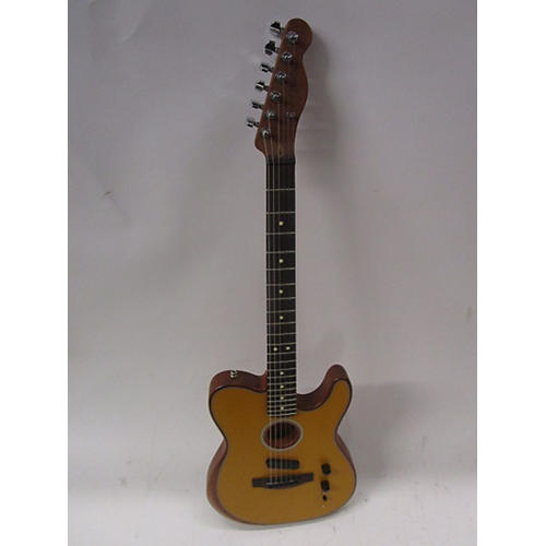 Fender Used Fender Acoustasonic Player Telecaster Butterscotch Acoustic Electric Guitar Butterscotch