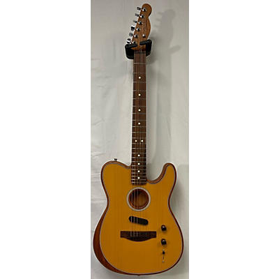 Fender Used Fender Acoustasonic Player Telecaster Butterscotch Blonde Acoustic Electric Guitar