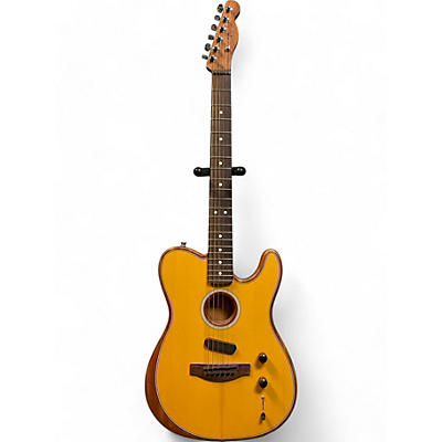 Fender Used Fender Acoustasonic Player Telecaster Butterscotch Blonde Acoustic Electric Guitar