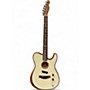 Used Fender Acoustasonic Player Telecaster Natural Acoustic Electric Guitar Natural
