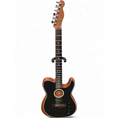 Used Fender Acoustasonic Player Telecaster Natural Acoustic Electric Guitar