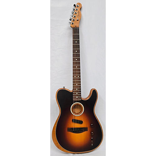 Fender Used Fender Acoustasonic Player Telecaster Shadow Burst Acoustic Electric Guitar Shadow Burst