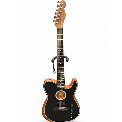 Used Fender Acoustasonic Player Telecaster Vintage Natural Acoustic Electric Guitar