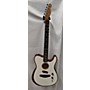 Used Fender Used Fender Acoustasonic Player Telecaster White Acoustic Electric Guitar White