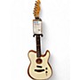 Used Fender Used Fender Acoustasonic Player Telecaster White Acoustic Electric Guitar White