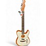 Used Fender Acoustasonic Player Telecaster White Acoustic Electric Guitar White