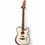 Used Fender Acoustasonic Player Telecaster artic white Acoustic Electric Guitar artic white
