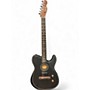 Used Fender Acoustasonic Standard Telecaster BLACK Acoustic Electric Guitar BLACK