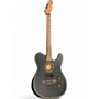 Used Fender Acoustasonic standard telecaster Black Acoustic Electric Guitar Black