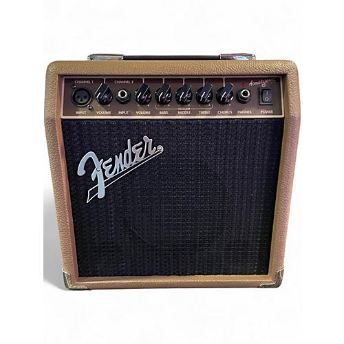 Used Fender Acousticsonic 15 Acoustic Guitar Combo Amp