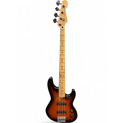 Used Fender Active Jazz Bass 2 Tone Sunburst Electric Bass Guitar
