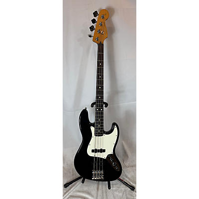 Used Fender Active Jazz Bass Black Electric Bass Guitar