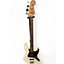 Used Fender Active Jazz Bass Olympic White Electric Bass Guitar Olympic White