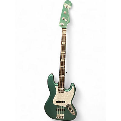 Used Fender Adam Clayton Jazz Bass Sherwood Green Electric Bass Guitar