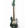 Used Fender Adam Clayton Signature Jazz Bass Sherwood Green Metallic Electric Bass Guitar Sherwood Green Metallic