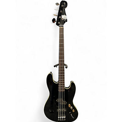 Used Fender Aerodyne 4-String Jazz Bass BLACK Electric Bass Guitar