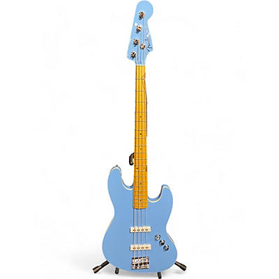 Fender Used Fender Aerodyne 4-String Jazz Bass SPL LT BLUE Electric Bass Guitar