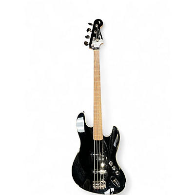 Used Fender Aerodyne II Jazz Bass Black Electric Bass Guitar