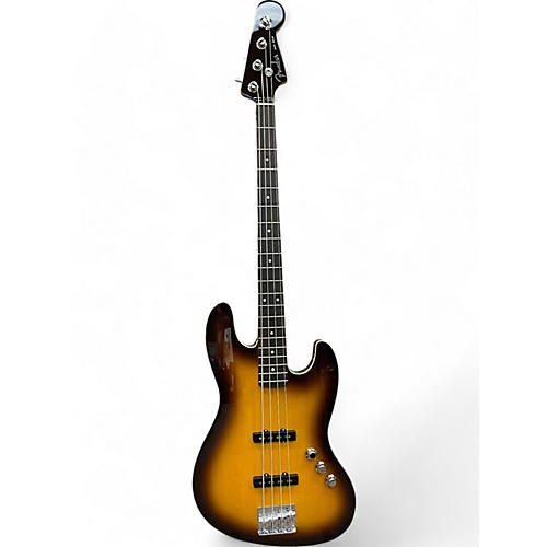 Fender Used Fender Aerodyne Jazz Bass 2 Color Sunburst Electric Bass Guitar 2 Color Sunburst