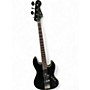 Used Fender Aerodyne Jazz Bass Black Electric Bass Guitar Black