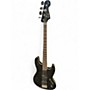 Used Fender Aerodyne Jazz Bass Black Electric Bass Guitar Black