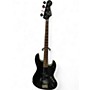Used Fender Aerodyne Jazz Bass Black Electric Bass Guitar Black