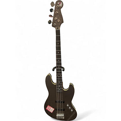 Used Fender Aerodyne Jazz Bass Dolphin Gray Electric Bass Guitar Dolphin Gray