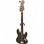 Used Fender Aerodyne Jazz Bass Metallic Gray Electric Bass Guitar Metallic Gray