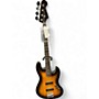 Used Fender Aerodyne Jazz Bass Sunburst Electric Bass Guitar Sunburst