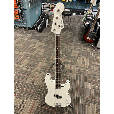 Fender Used Fender Aerodyne Precision Bass Alpine White Electric Bass Guitar