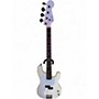 Used Fender Aerodyne Precision Bass Bright White Electric Bass Guitar Bright White